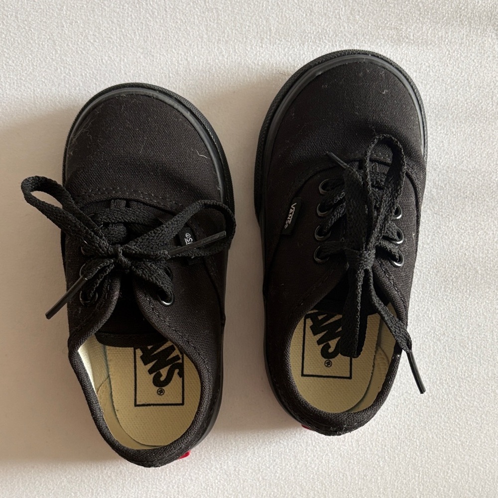 Vans Toddler Black Sneakers